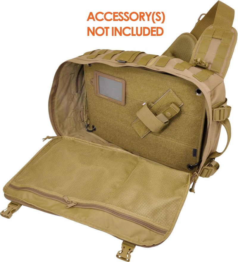 HAZARD 4 Modular Molle Insert Panel - Black - Image 3