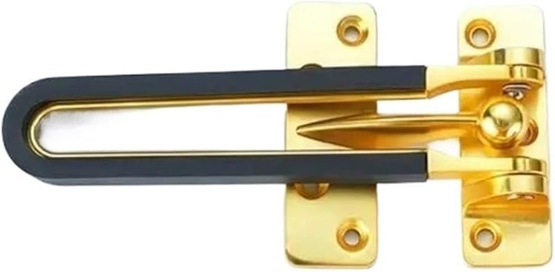 Simple Sliding Door Lock Security Interior Commercial Bright Chrome - Image 5