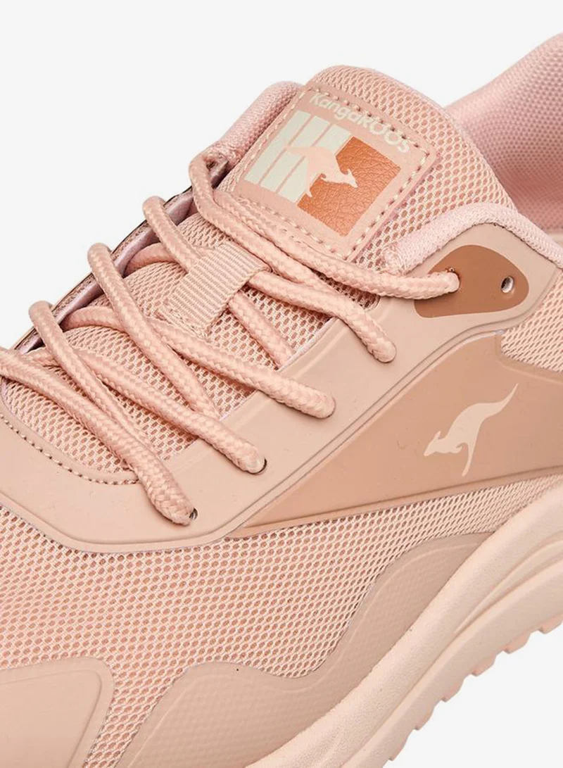 kangaROOS PINK Women Lace-Up Sports Shoes for Women | Best Price UAE