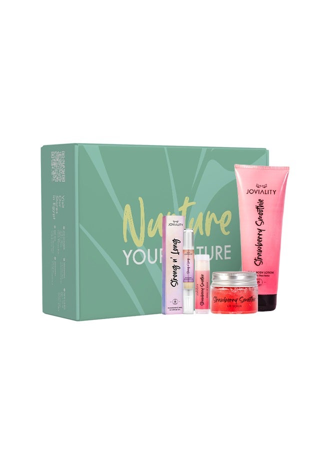 JOVIALITY Beauty Blossom - Strawberry Smoothie Kit - Image 1