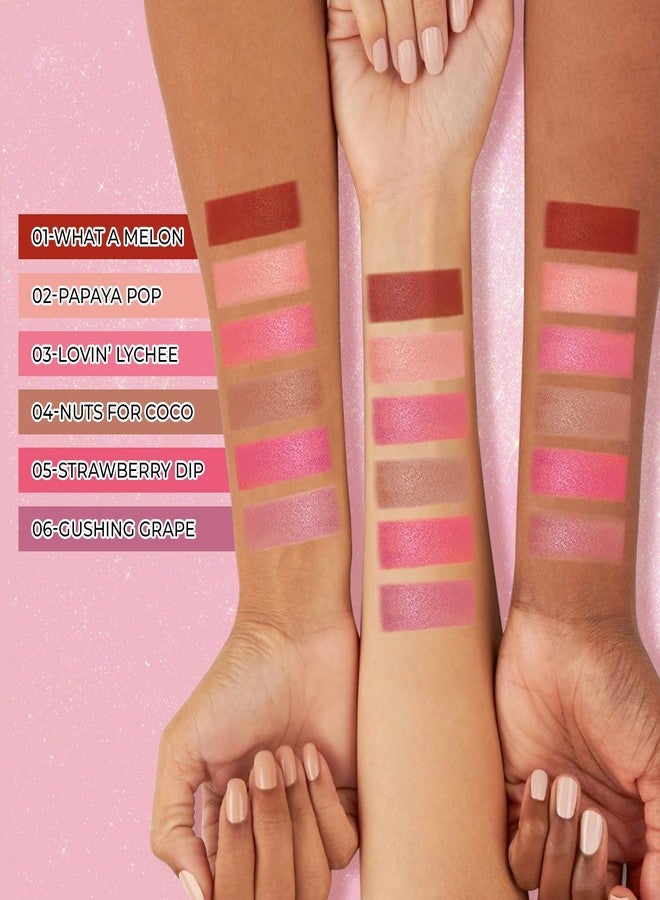 جاست هيربز أحمر خدود سائل كريمي خفيف الوزن من جست هيربس، بخلاصة زبدة المانجو ونشا الأرز، 10 مل (ناتس فور كوكو) - Image 4