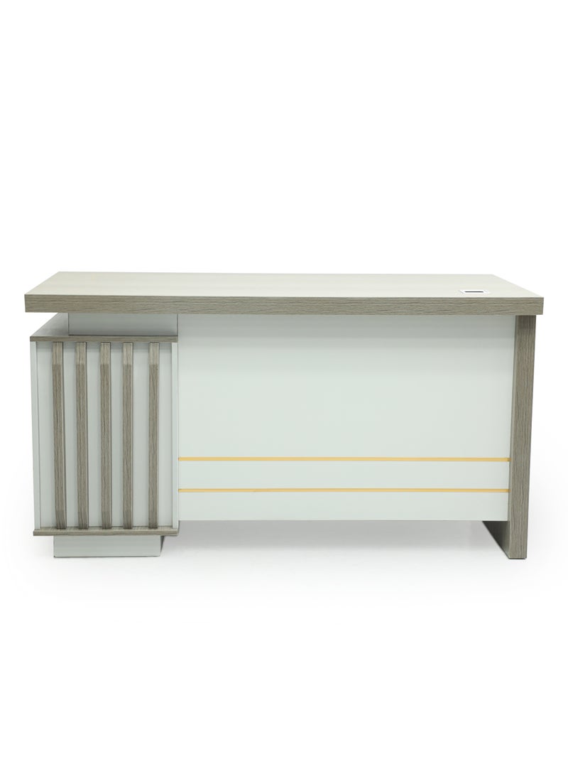 Multi Home Furniture - Modren Design Study Desk MH-5824-New Grey - Image 1