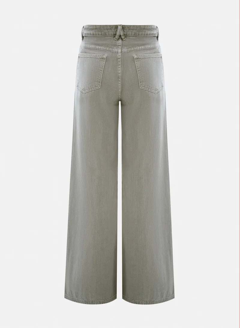 Lichi Loose-fitting mid-rise jeans
