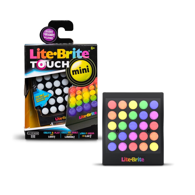 Lite Brite Mini Touch Create Art with Light Enhances Creativity Gift for Girls and Boys Ages 6 - Image 3