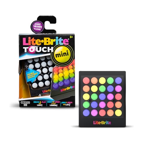 Lite Brite Mini Touch Create Art with Light Enhances Creativity Gift for Girls and Boys Ages 6 - Image 1