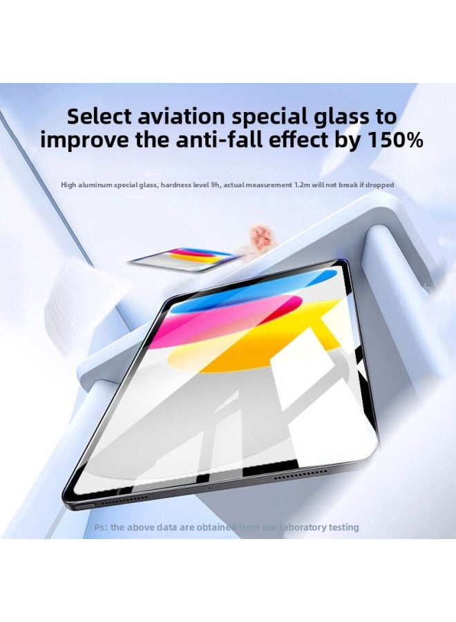Tempered Film For Apple IPad Mini7 Tablet Protection Ipadpro Full Screen HD Air6 Anti-Fingerprint Drop-Color:Blue Light 1 Piece 【tempered Film】_with Wooden Box Packaging-Size:For Ipadpro 2024( 13inc - Image 3