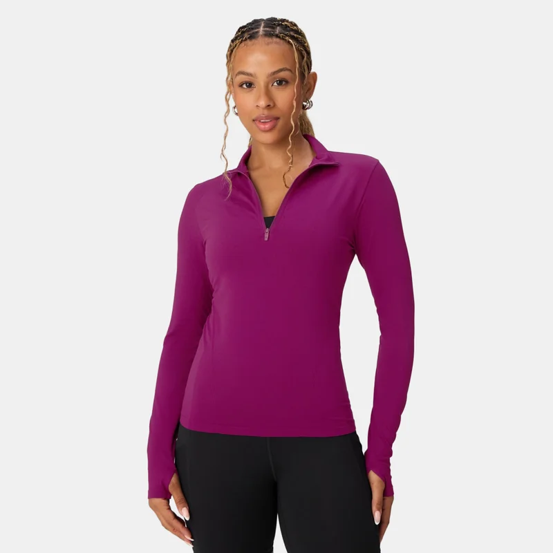 Fabletics Women's Feather Tech+ Half-Zip Training Top