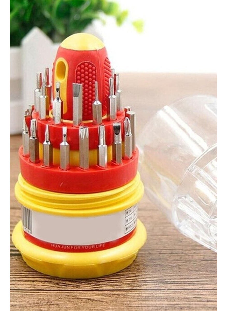 Deniz Sport Screwdriver Set 31 Pieces Egg Screwdriver Set Phone Repair Watch Repair Electronic Repair Set  - Image 1