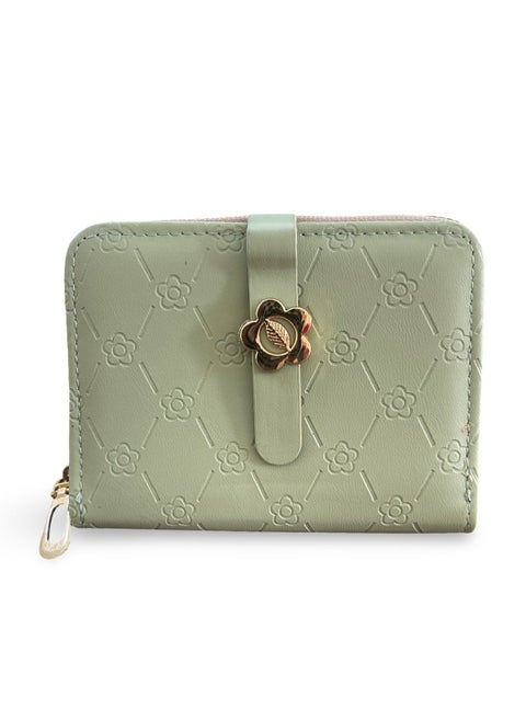Stylish and functional wallet WA-16-MINT GREEN
