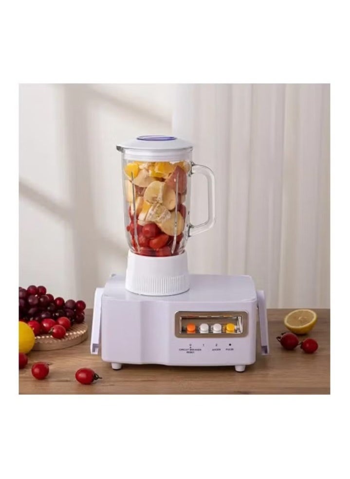 Denx 4-In-1 Food Processor With 29 Functions (Blender, Grinder, Food Processor, Chopper) | 1 Liter | 800 Watts | Dx2500 - Image 5