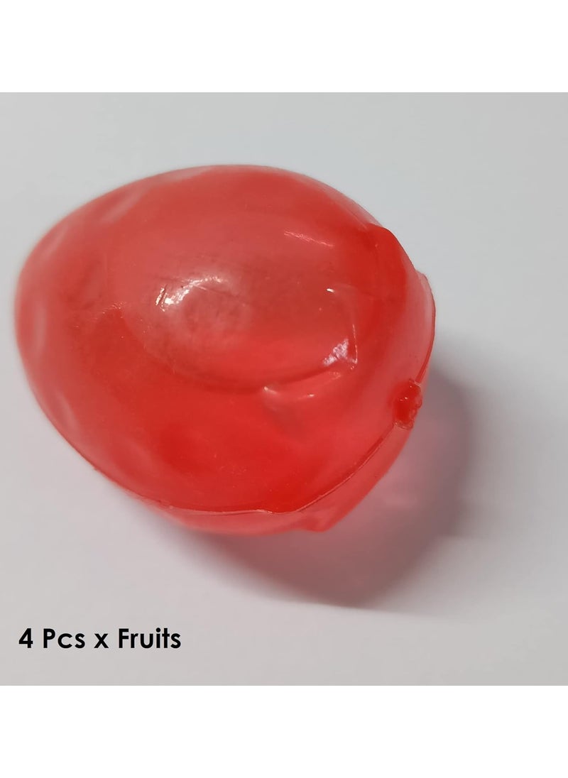 Mishrit - Mishrit Square,Animal,Fruit Shaped Ice Cubes Plastic Reusable Ice Cube Picnic Keep Drink Cool Physical Cooling Bar Tool (Pack of 20 Pcs). - Image 1