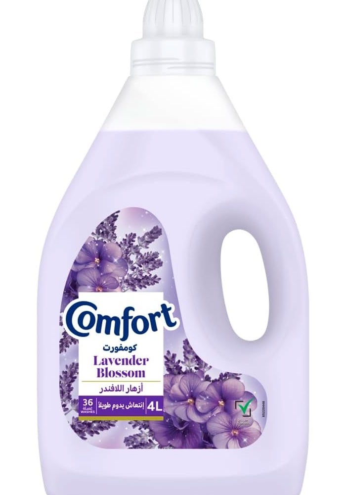 COMFORT Fabric Softener, Lavender Blossom, 4L - Long Lasting Freshness & Soft Clothes - Image 2