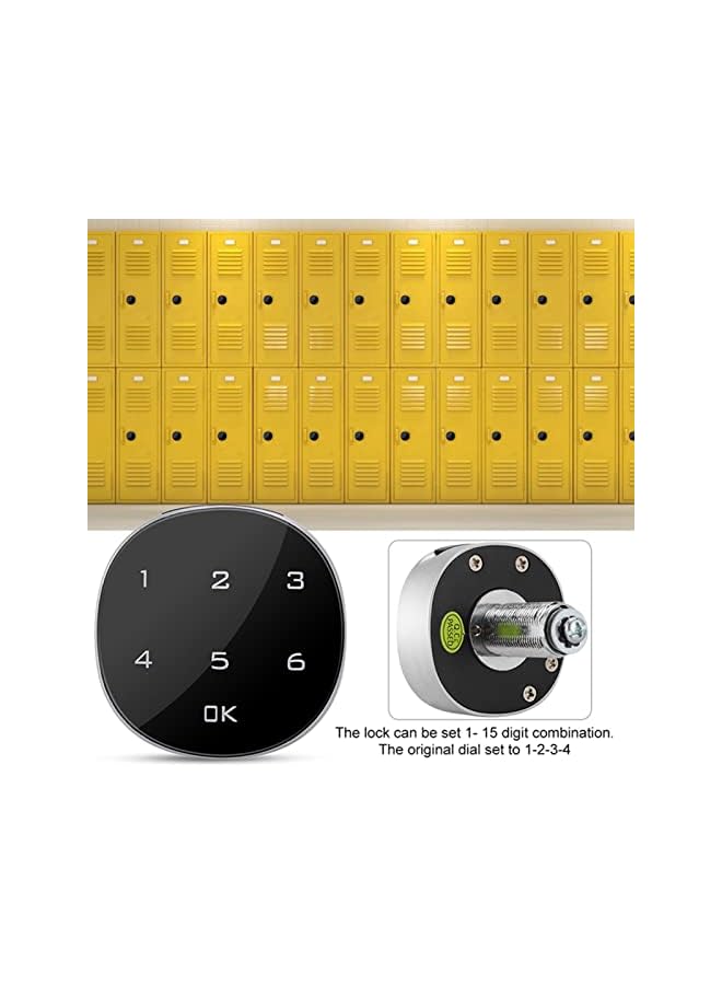 PROMASS Digital Combination Password Lock, Digital Coded Lock Access Control for Cabinet Drawer Mailbox File Sauna  - Image 2