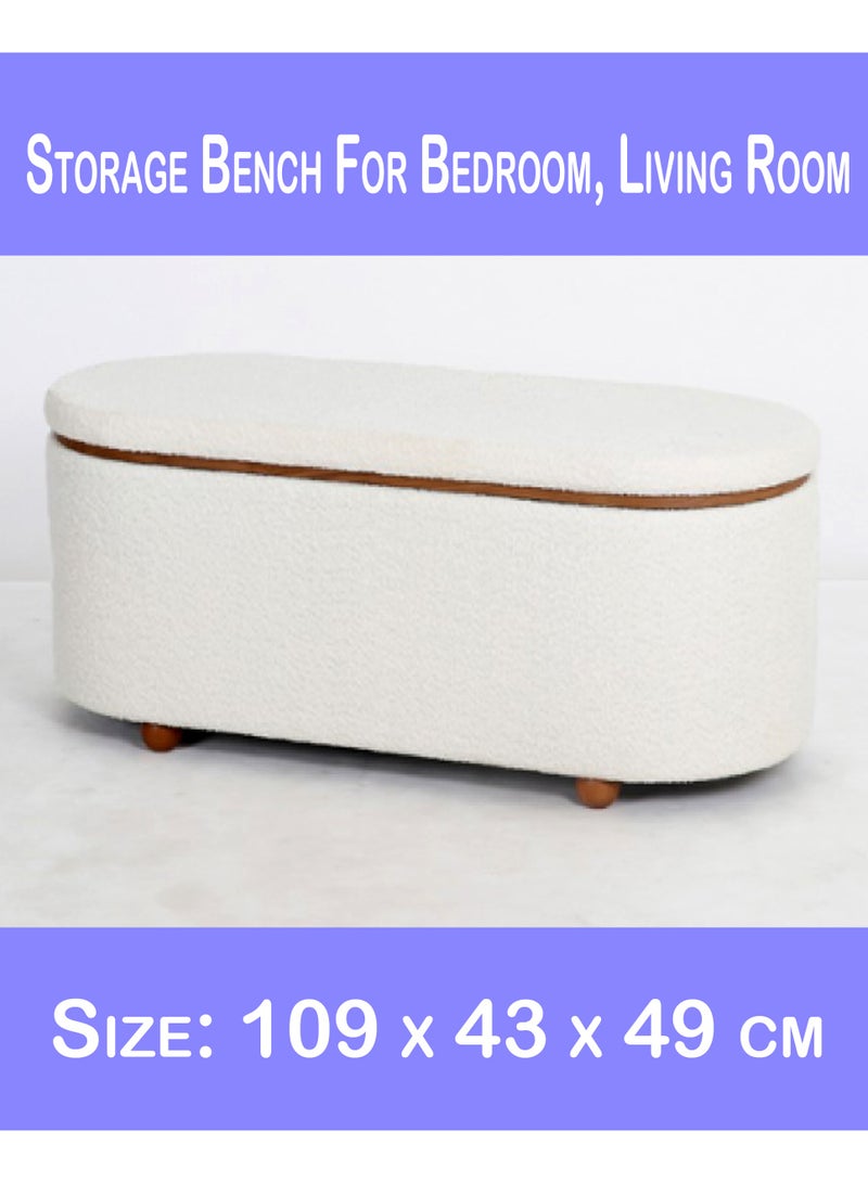 Modern Storage Bench For Bedroom, Living Room 109*43*49 CM - Image 1