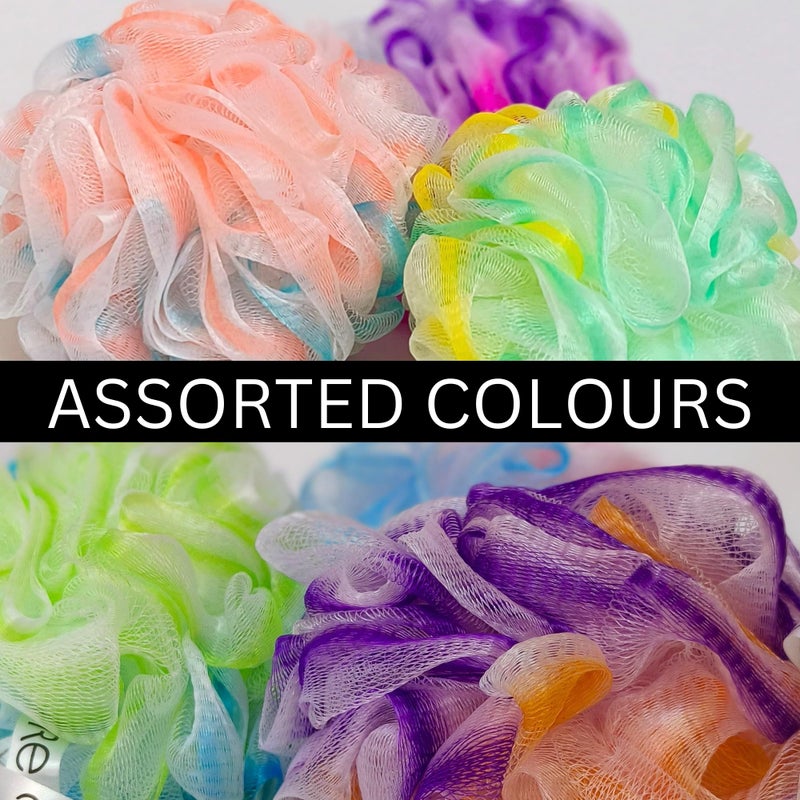 Allure Pack of 3 Luxury Loofah Sponge (Assorted color XL Size Loofah) - Image 2