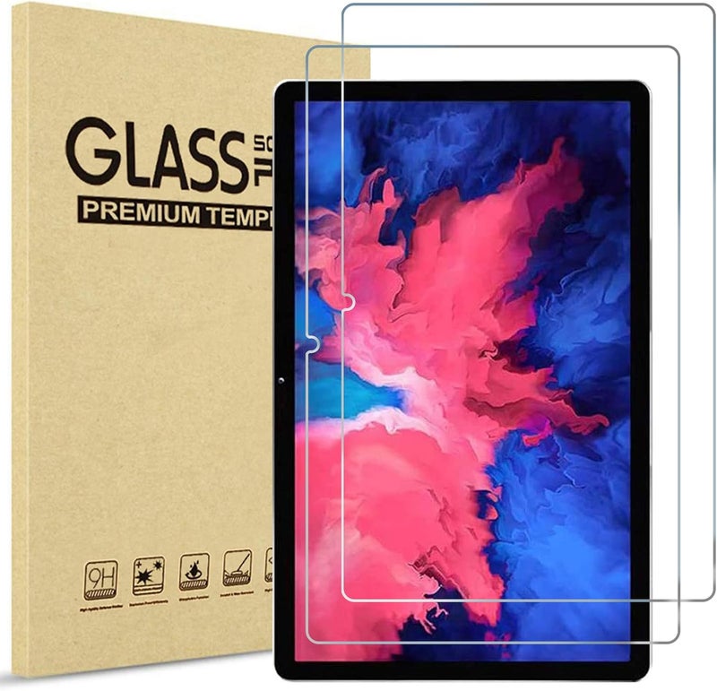 Procases 2 Pack Screen Protector For Lenovo Tab P11 Plus 2021 (Tb-J616F / Tb-J616X) & Tab P11 11 Inch 2020 (Tb-J606F Tb-J606X), Tempered Glass Screen Film Guard For Lenovo Tab P11 Plus & Tab P11 - Image 1