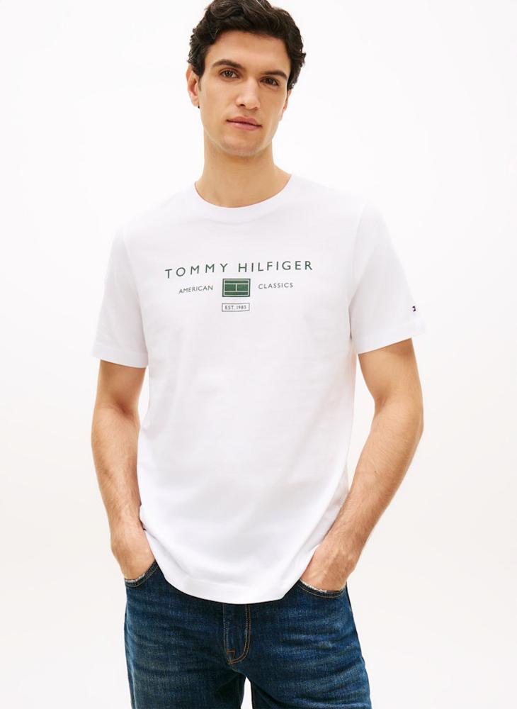 TOMMY HILFIGER Jersey Logo T-Shirt - Image 1