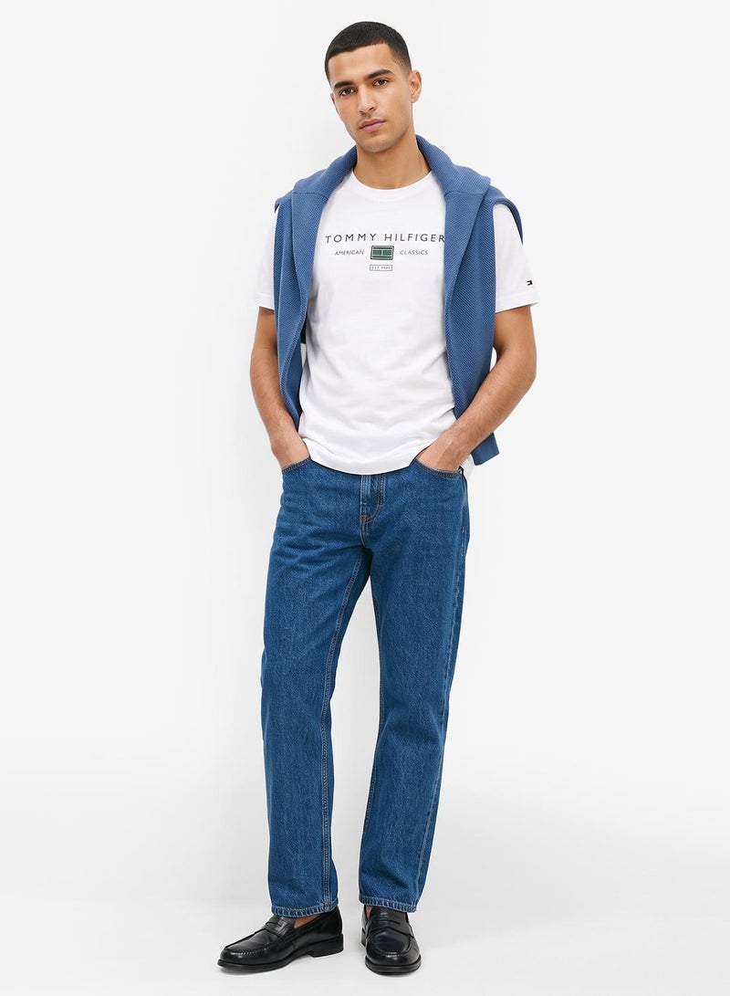 TOMMY HILFIGER Jersey Logo T-Shirt - Image 1