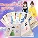Daniel Axel Magnetic Princess Dress Up Paper Doll Pretend Play Toys Magnet People Clothes Puzzles Game for 3 Year Old Girls ToddlerPreschool Learning Created Imagine Set Birthday Gift F Set - Image 4
