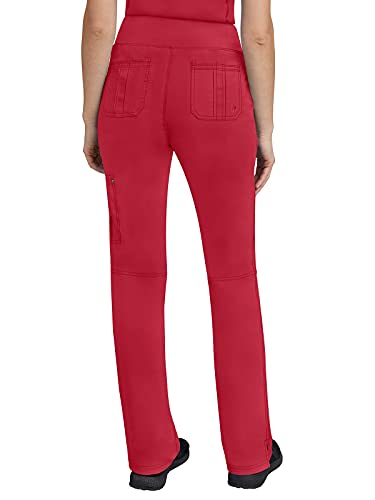 Healing Hands Women's Scrub Pant Tori Cargo Bottoms with 5 Pockets and 2-Way Stretch Fabric 9133, S, Red - Image 2