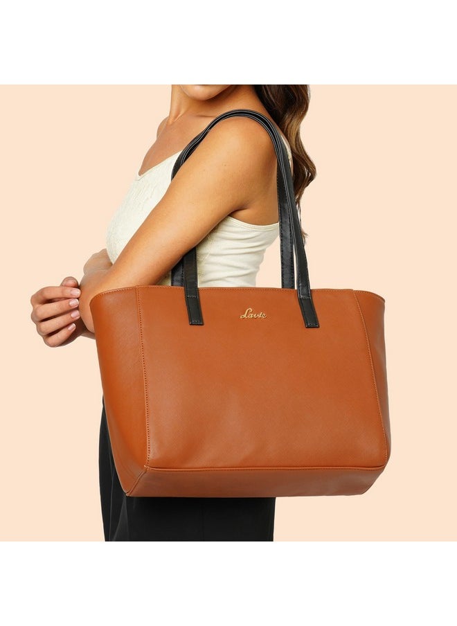 Lavie Lavie Women's Hilite Bets Tote (Tan)  - Image 2