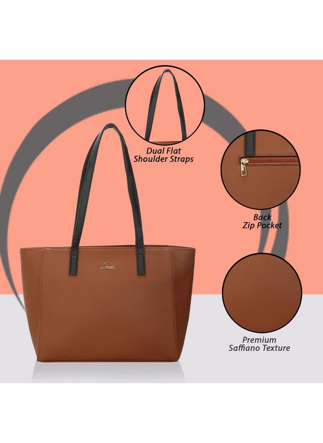 Lavie Lavie Women's Hilite Bets Tote (Tan)  - Image 3