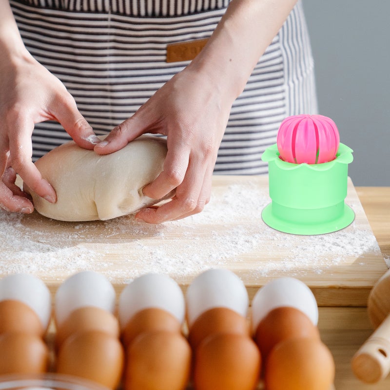 أداة صنع الباوزي، آلية دفع وسحب بسيطة للحصول على كعكات مطهوة على البخار مثالية، هيكل متين - Image 4