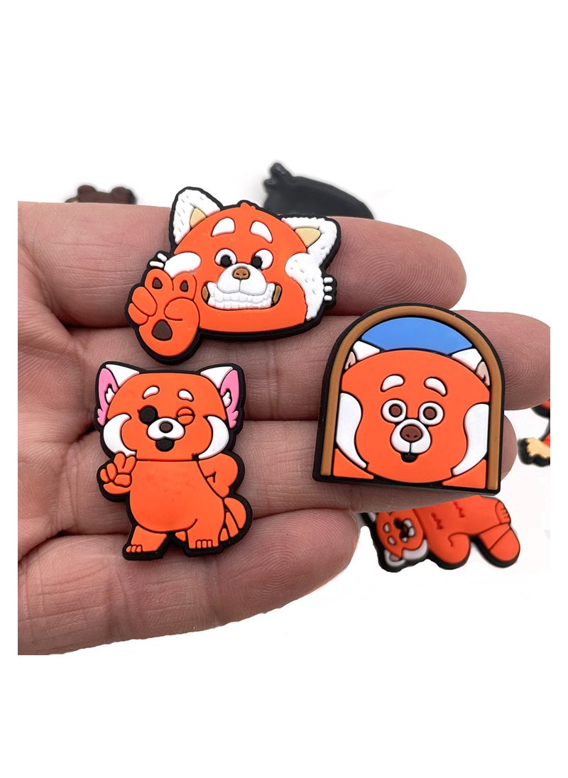 Excefore Shoe Decoration Charms for Croc, 10 Pcs Cartoon Croc Accessories for Croc Shoes ​PVC Charms Bracelet Wristband for Men Women Kids Girl Boy Party Favors Birthday Gifts Nurse Charm  - Image 3