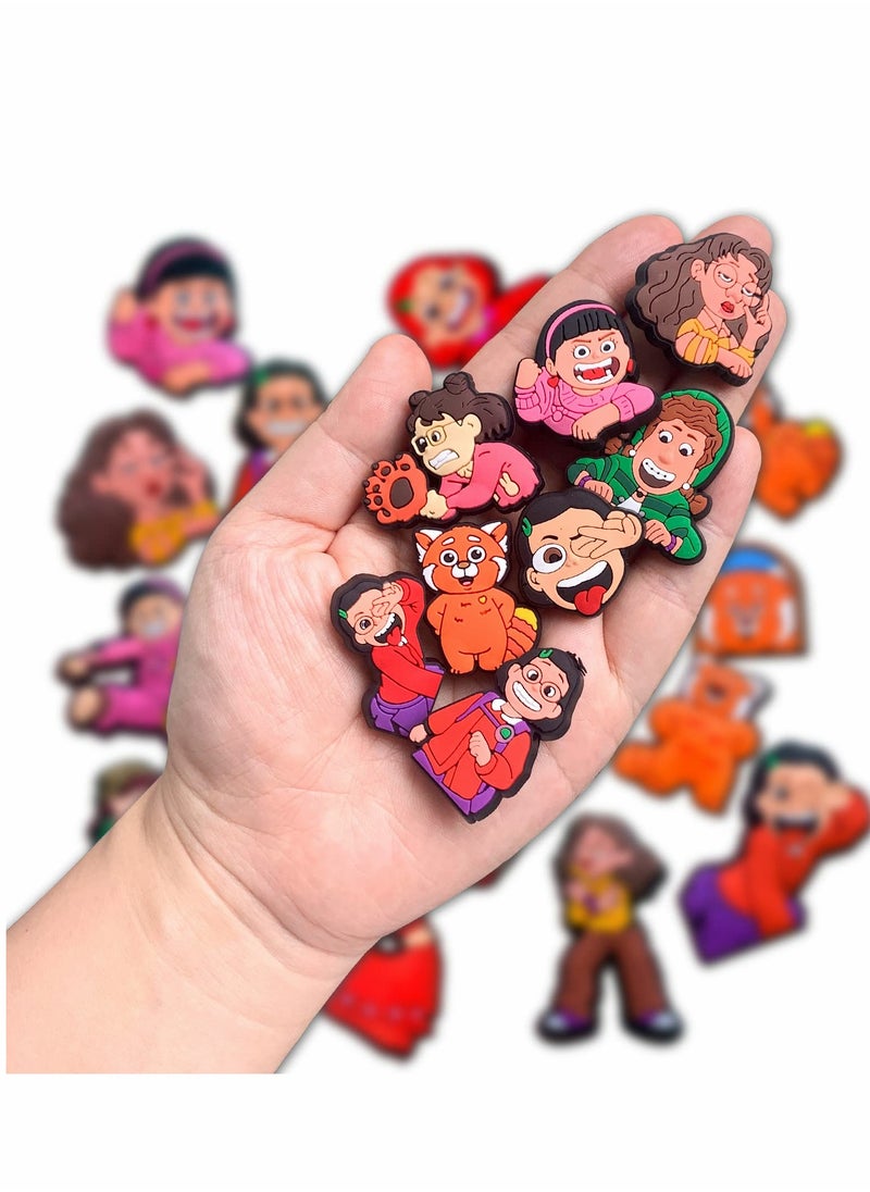 Excefore Shoe Decoration Charms for Croc, 10 Pcs Cartoon Croc Accessories for Croc Shoes ​PVC Charms Bracelet Wristband for Men Women Kids Girl Boy Party Favors Birthday Gifts Nurse Charm  - Image 4