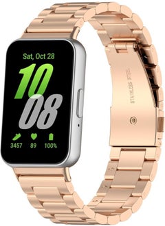 Techmaster Samsung Galaxy Fit 3 R390 Compatible Steel Steel Strap  - Image 1