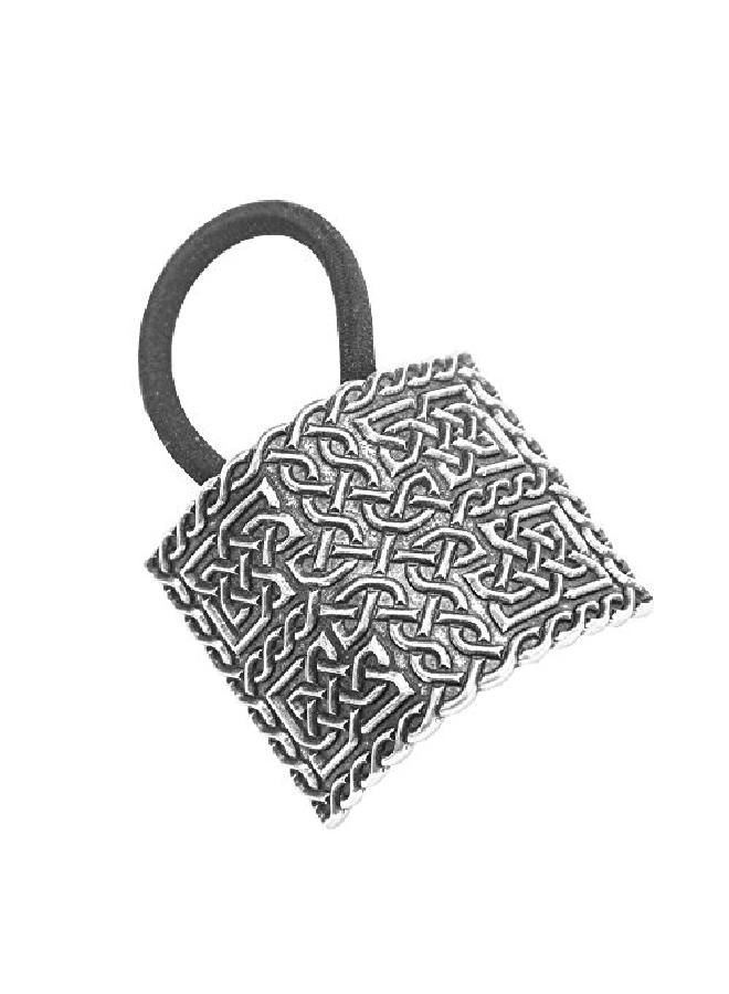 Oberon Design Ponytail Holder Hair Accessory Women'S Hair Tie Celtic Knot Design Handcrafted In The Usa By - Image 1