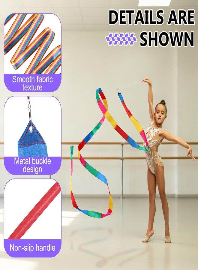 TOXYMHO Kids Baton, 28-Inch Stainless Steel Twirling Baton for 3-15 Years Old Dance Beginners | Includes 1 Gymnastics Wand & 2 Dance Ribbons, Easy-to-Use (Black) - Image 4