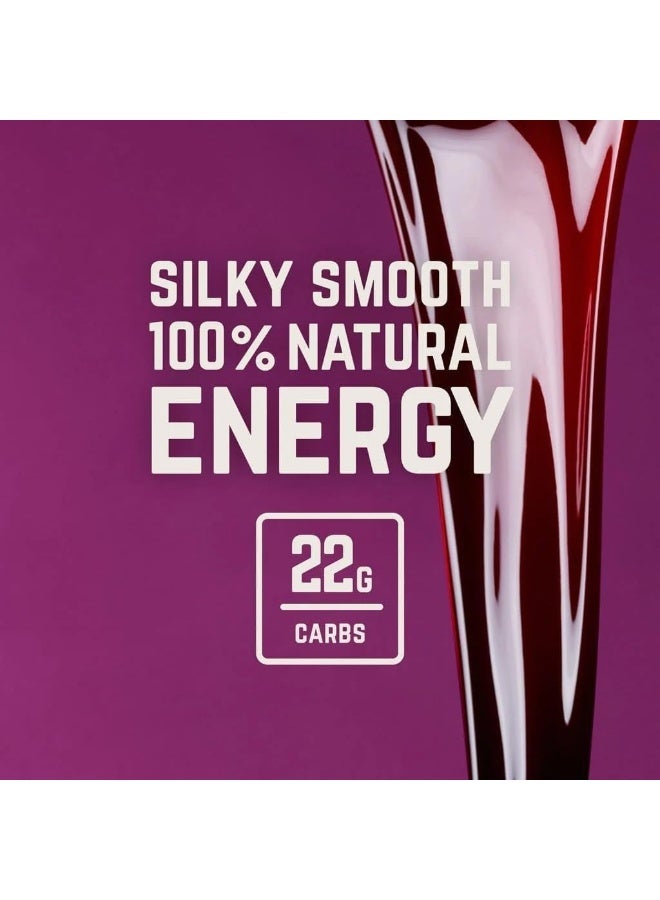 Veloforte Riba Natural Energy Gel - Blackcurrant & Elderflower - 22g Carbs, 110mg Electrolytes, Caffeine Free, Vegan & Gluten Free - 9 x 33g (Pack of 9) - Image 3