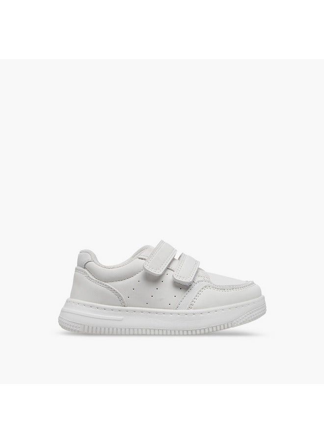 LBL by Shoexpress Boys Perforated School Shoes with Hook and Loop Closure  - Image 3