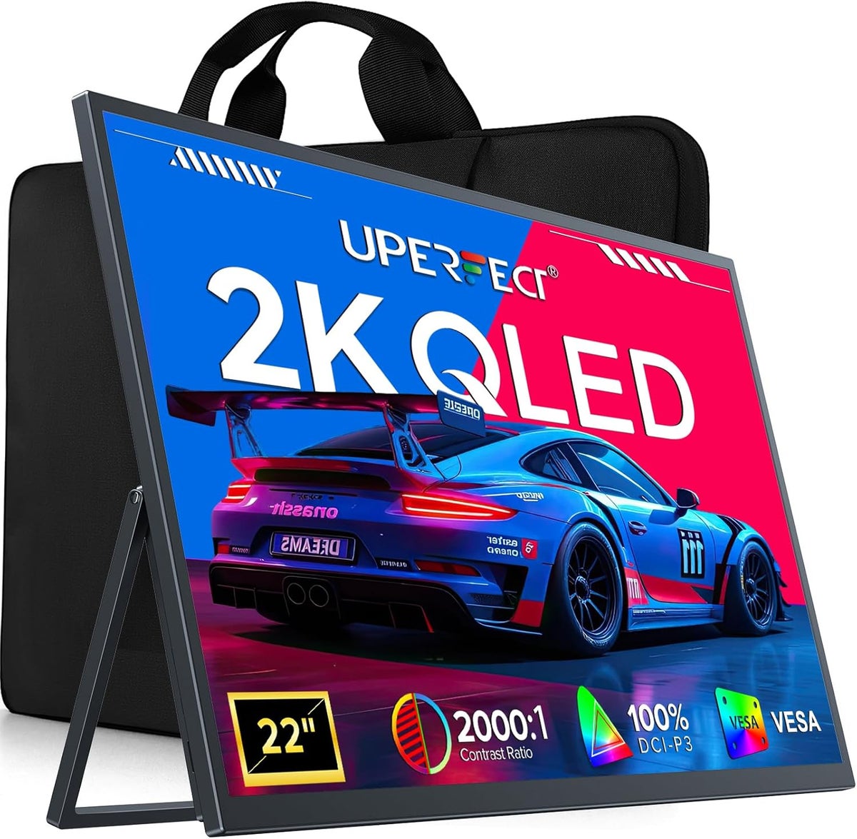 يوبرفكت Uperfect 22 2k Portable Monitor 22 inch