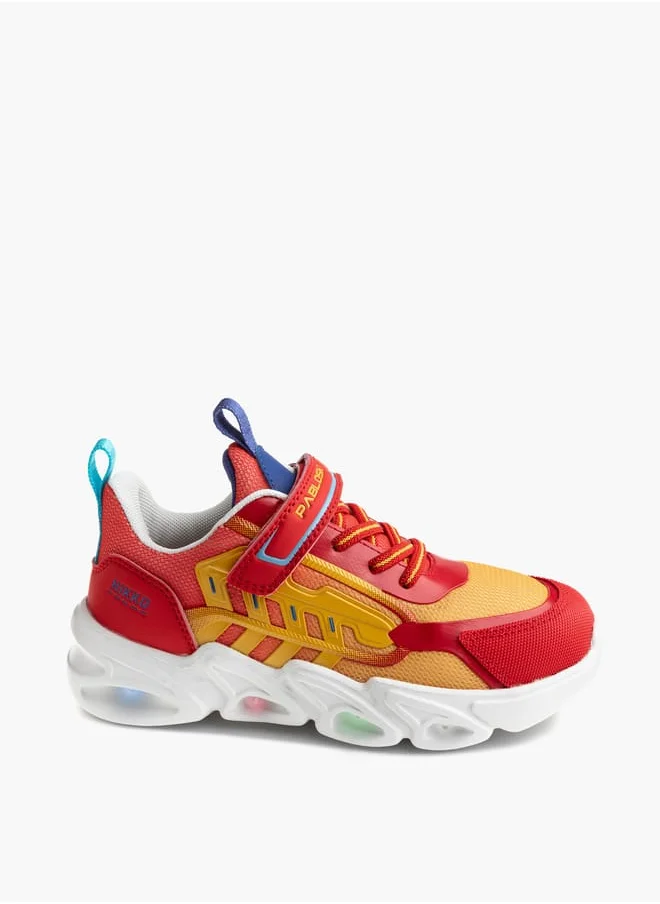 Pablosky Girls Running Shoes With Hook & Loop Closure