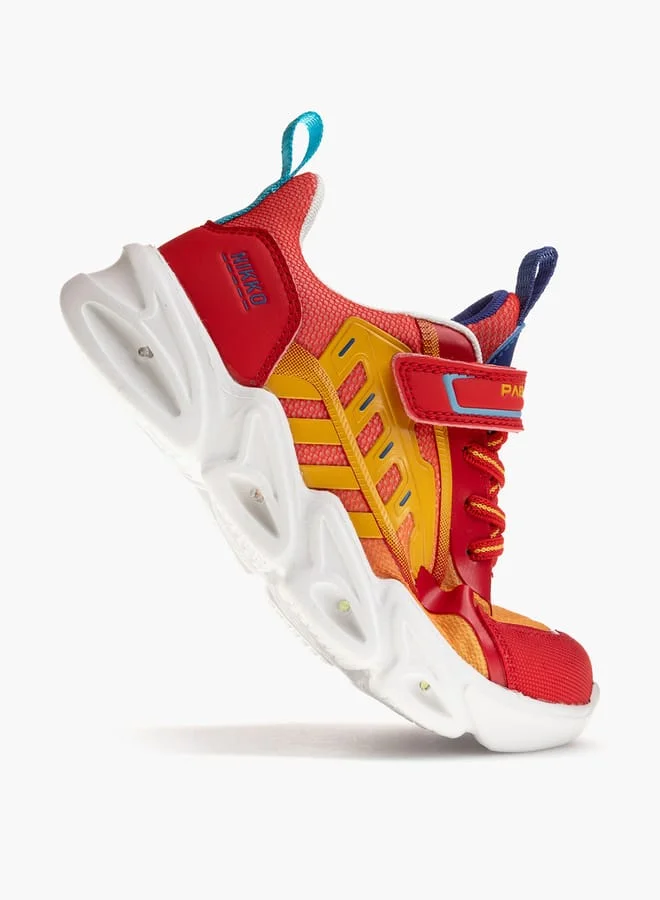 Pablosky Girls Running Shoes With Hook & Loop Closure
