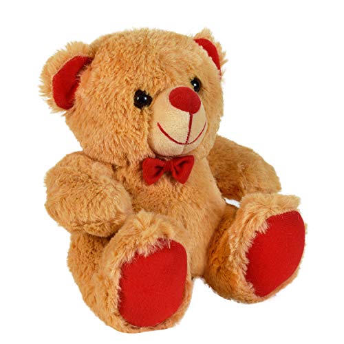Ultra 07 inch Jolly Teddy Bear Fully Stuffed Soft Plush Toy for Kids in Brown Animal Toy Gift Birthday Anniversary Christmas Diwali Home Decore - Image 3