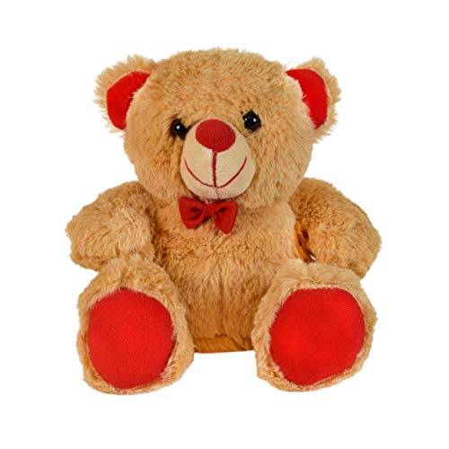 Ultra 07 inch Jolly Teddy Bear Fully Stuffed Soft Plush Toy for Kids in Brown Animal Toy Gift Birthday Anniversary Christmas Diwali Home Decore - Image 1