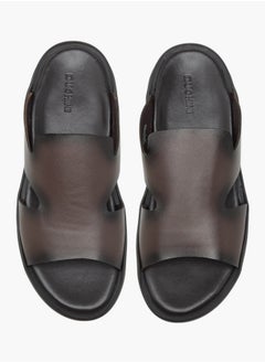 DUCHINI Men's Solid Slip-On Sandals  - Image 1