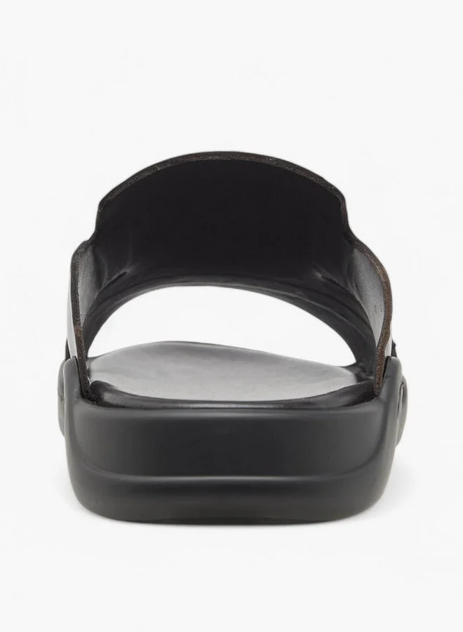 دوتشيني صنادل رجالية سادة سهلة الارتداء