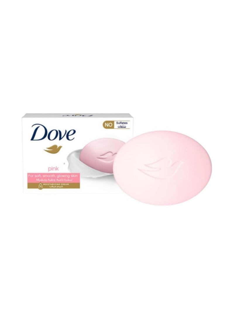 صابون دوف بيوتي بار وردي، 125 غرام