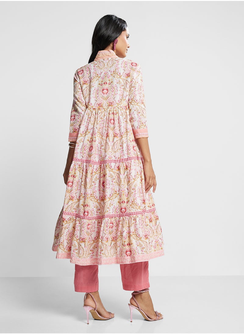 Biba - Printed Dress - Image 1