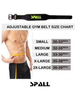 Spall Weightlifting Belt For Gym Fitness Weight Lifting Gym Home Body Waist Strength Training Exercise Power Building Pull Up  - Image 3