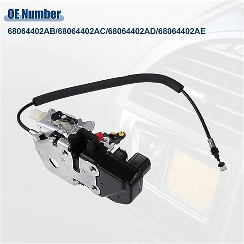 QASULER Front Right Lock Actuator for Dodge Challenger - Image 2