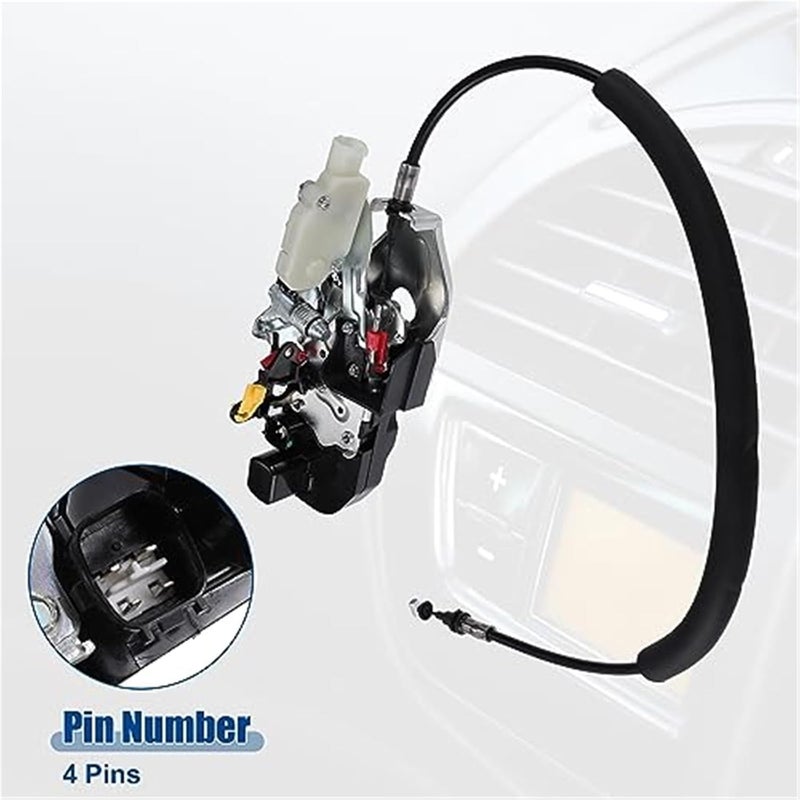 QASULER Front Right Lock Actuator for Dodge Challenger - Image 3