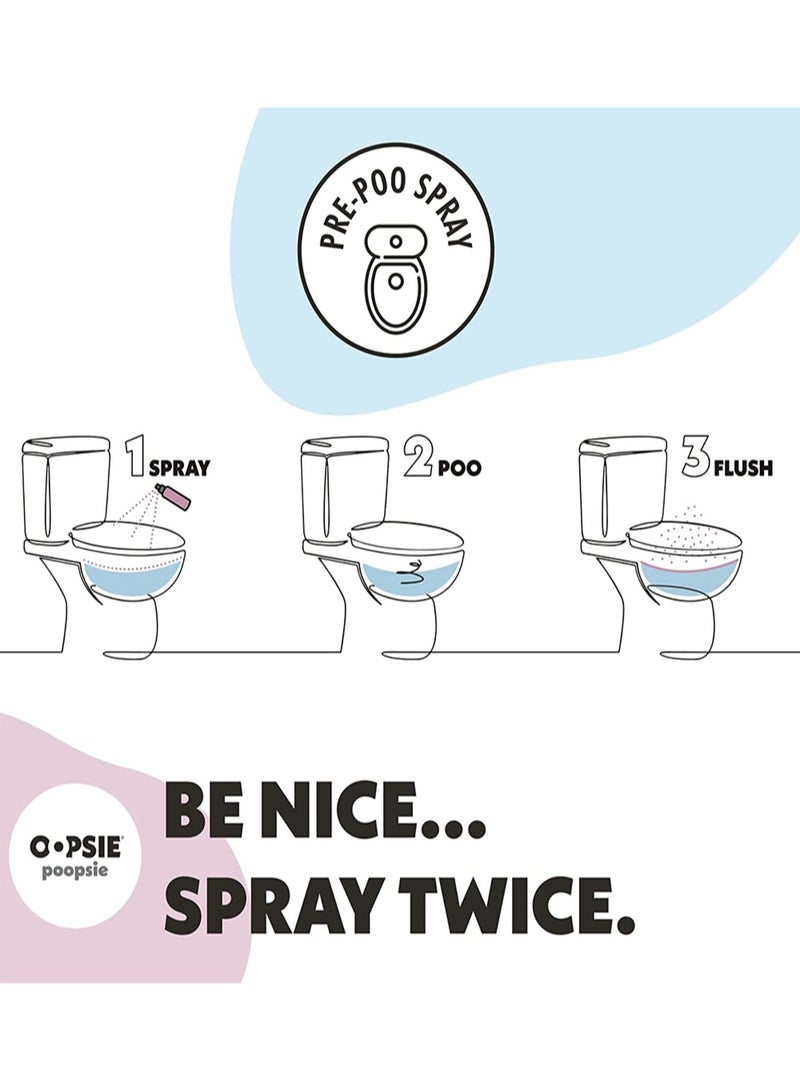 Oopsie Poopsie Aromar Oopsie Poopsie Pre-Poo Toilet Spray : Odor Deodorizer, Bathroom Air Freshener, Toilet Odor Neutralizer, Aromatic, Bathroom Essentials, The Anti Awkward Scent - Lavendar Escape - Image 4