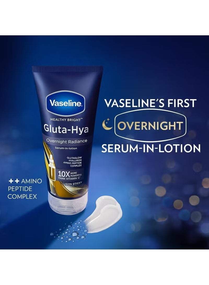 Vaseline Gluta-Hea Flawless Glow Dark Spot Correcting Night Lotion 330ml - Image 5