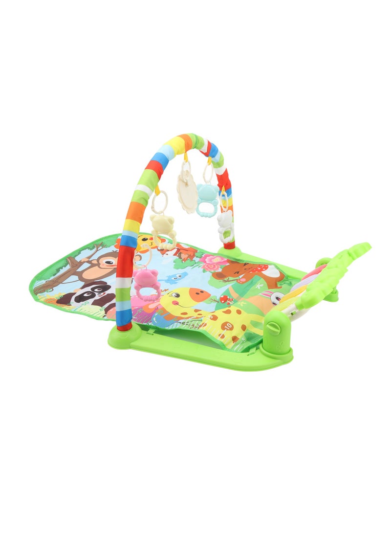 Velaurs Baby Gym Play Mat Music Activity Baby Piano Gym for Infant Newborn Toddler Baby  - Image 4