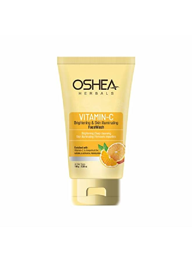 OSHEA Herbals Vitamin C Brightening & Skin illuminating Face Wash 150g - Image 1
